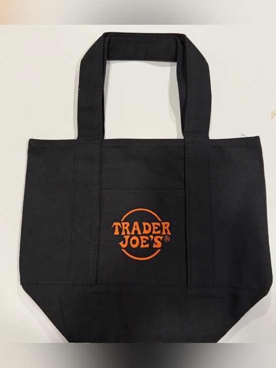 Handbags - Trader Joe’s 2026 trick-or-treat mini canvas tote-NWT-Black